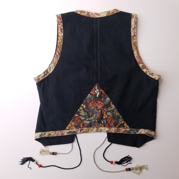 1970s Young Edwardian hippie vest & skirt - Picture 5 of 16